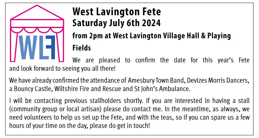 West Lavington Village Hall event